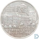 ÖSTERREICH - 500 Schillinge 1999 - Burg Lockenhaus - Silber