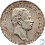 SACHSEN, 3 Mark 1910 E, König Friedrich August, Jg. 135