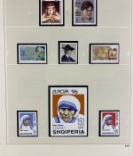 CEPT Europa Union Jahrgang 1996 postfrisch komplett auf SAFE dual Vordruck