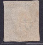 Großbritannien Nr. 1 gestempelt O-A Pl. 4 - One Penny Black - vollrandig