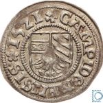 Kempten-Stadt, ½ Batzen 1521, Zur Zeit Maximilian I. (1486-1519) - Erhaltung!