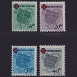 Französische Zone, Württemberg Nr. 40-43 A postfrisch - Deutsches Rotes Kreuz