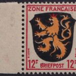 Französische Zone Allgemeine Ausgabe - Michel Nr. 6 bx postfrisch, geprüft Straub BPP