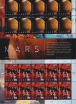 UNO Genf "Planet Mars" Kleinbogensatz MiNr. 1171-1172 – postfrisch 2022