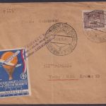POLEN Ballonpost "Gordon Bennet" 1934 mit Vigniette & Sonderstempel 23.09.1934