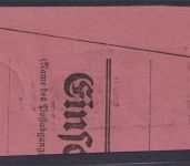 Berlin 6 + 14 gestempelt, Luftbrücke, geprüft Schlegel, 15+60 Pf Schwarzaufdruck
