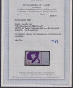 Bund, Michel Nr. 1483 F postfrisch - Abart: dunkle Farbe fehlt - Attest Schlegel BPP