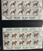 Bund Zehnerbogen Sammlung 1996-2000 gestempelt ESST - über 150 Bogen!