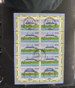Bund Zehnerbogen Sammlung 1996-2000 gestempelt ESST - über 150 Bogen!