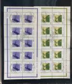 Bund Zehnerbogen Sammlung 1996-2000 gestempelt ESST - über 150 Bogen!