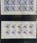 Bund Zehnerbogen Sammlung 1996-2000 gestempelt ESST - über 150 Bogen!