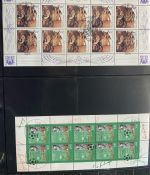 Bund Zehnerbogen Sammlung 1996-2000 gestempelt ESST - über 150 Bogen!