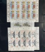 Bund Zehnerbogen Sammlung 1996-2000 gestempelt ESST - über 150 Bogen!