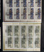 Bund Zehnerbogen Sammlung 1996-2000 gestempelt ESST - über 150 Bogen!