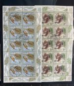 Bund Zehnerbogen Sammlung 1996-2000 gestempelt ESST - über 150 Bogen!