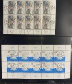 Bund Zehnerbogen Sammlung 1996-2000 gestempelt ESST - über 150 Bogen!