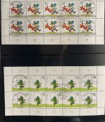 Bund Zehnerbogen Sammlung 1996-2000 gestempelt ESST - über 150 Bogen!