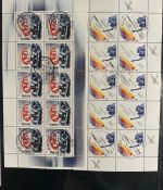 Bund Zehnerbogen Sammlung 1996-2000 gestempelt ESST - über 150 Bogen!