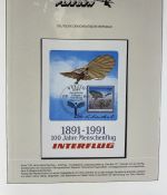 100 JAHRE FLIEGEN Briefmarken Motivsammlung - aus Sieger Abo