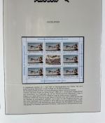 100 JAHRE FLIEGEN Briefmarken Motivsammlung - aus Sieger Abo