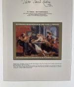 PETER PAUL RUBENS Motivsammlung - aus Sieger Abo - in 2x Lindner Ringbinder