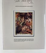 PETER PAUL RUBENS Motivsammlung - aus Sieger Abo - in 2x Lindner Ringbinder
