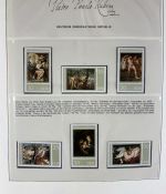 PETER PAUL RUBENS Motivsammlung - aus Sieger Abo - in 2x Lindner Ringbinder