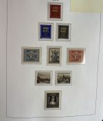 LIECHTENSTEIN Sammlung 1945-1997 postfrisch komplett auf Leuchtturm Vordruck