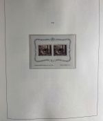 LIECHTENSTEIN Sammlung 1945-1997 postfrisch komplett auf Leuchtturm Vordruck