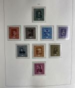 LIECHTENSTEIN Sammlung 1945-1997 postfrisch komplett auf Leuchtturm Vordruck