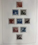LIECHTENSTEIN Sammlung 1945-1997 postfrisch komplett auf Leuchtturm Vordruck