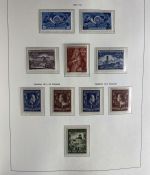 LIECHTENSTEIN Sammlung 1945-1997 postfrisch komplett auf Leuchtturm Vordruck