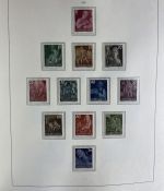 LIECHTENSTEIN Sammlung 1945-1997 postfrisch komplett auf Leuchtturm Vordruck