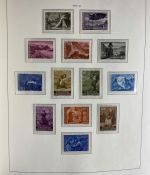 LIECHTENSTEIN Sammlung 1945-1997 postfrisch komplett auf Leuchtturm Vordruck