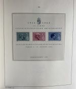 LIECHTENSTEIN Sammlung 1945-1997 postfrisch komplett auf Leuchtturm Vordruck