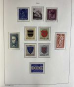 LIECHTENSTEIN Sammlung 1945-1997 postfrisch komplett auf Leuchtturm Vordruck