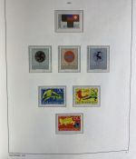 LIECHTENSTEIN Sammlung 1945-1997 postfrisch komplett auf Leuchtturm Vordruck