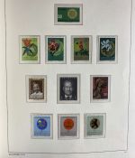 LIECHTENSTEIN Sammlung 1945-1997 postfrisch komplett auf Leuchtturm Vordruck