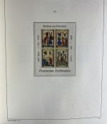 LIECHTENSTEIN Sammlung 1945-1997 postfrisch komplett auf Leuchtturm Vordruck