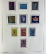 LIECHTENSTEIN Sammlung 1945-1997 postfrisch komplett auf Leuchtturm Vordruck