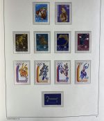 LIECHTENSTEIN Sammlung 1945-1997 postfrisch komplett auf Leuchtturm Vordruck