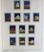 LIECHTENSTEIN Sammlung 1945-1997 postfrisch komplett auf Leuchtturm Vordruck