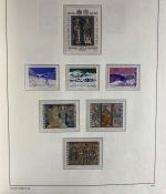 LIECHTENSTEIN Sammlung 1945-1997 postfrisch komplett auf Leuchtturm Vordruck