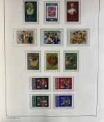 LIECHTENSTEIN Sammlung 1945-1997 postfrisch komplett auf Leuchtturm Vordruck