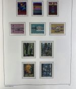 LIECHTENSTEIN Sammlung 1945-1997 postfrisch komplett auf Leuchtturm Vordruck