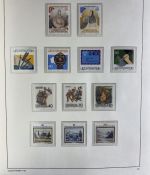LIECHTENSTEIN Sammlung 1945-1997 postfrisch komplett auf Leuchtturm Vordruck