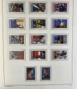 LIECHTENSTEIN Sammlung 1945-1997 postfrisch komplett auf Leuchtturm Vordruck