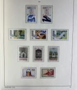 LIECHTENSTEIN Sammlung 1945-1997 postfrisch komplett auf Leuchtturm Vordruck