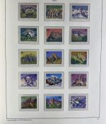 LIECHTENSTEIN Sammlung 1945-1997 postfrisch komplett auf Leuchtturm Vordruck