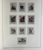 LIECHTENSTEIN Sammlung 1945-1997 postfrisch komplett auf Leuchtturm Vordruck